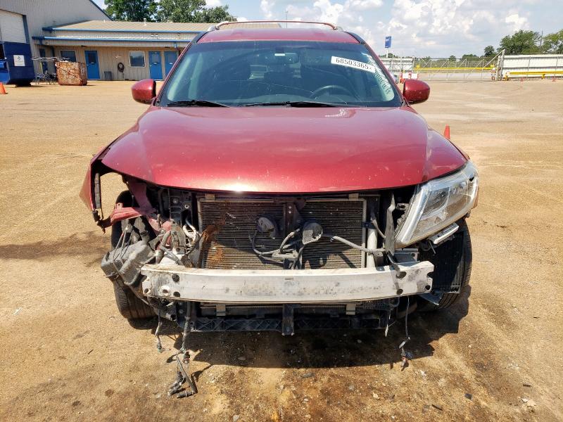 5N1AR2MN3FC631811 - 2015 NISSAN PATHFINDER S BURGUNDY photo 5