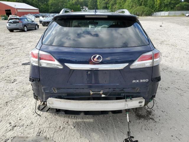 2T2BK1BA6FC295176 - 2015 LEXUS RX 350 BASE BLUE photo 6