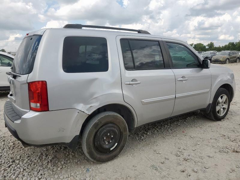 5FNYF3H56BB057181 - 2011 HONDA PILOT EXL ვერცხლისფერი ფოტო 3