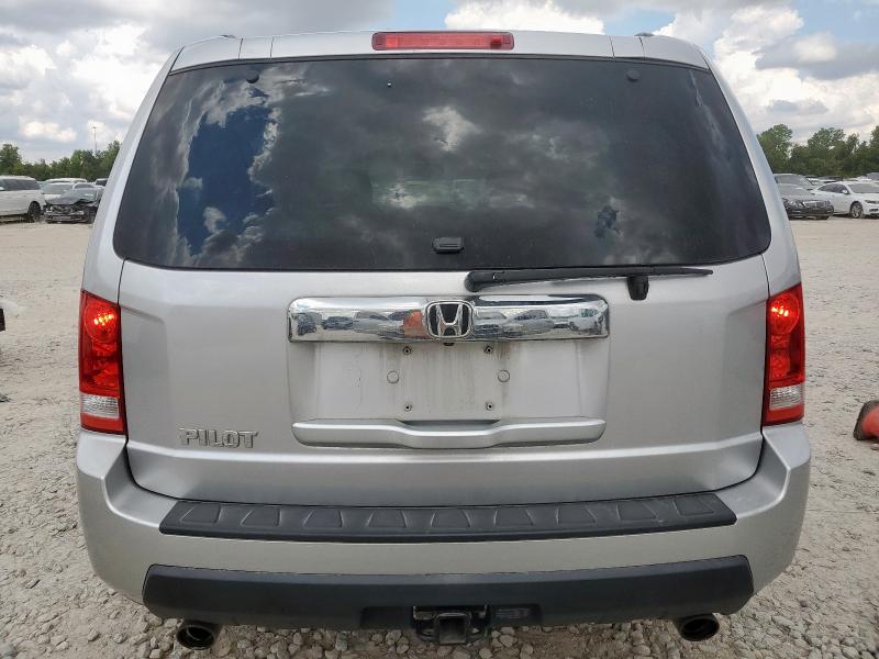 5FNYF3H56BB057181 - 2011 HONDA PILOT EXL ვერცხლისფერი ფოტო 6
