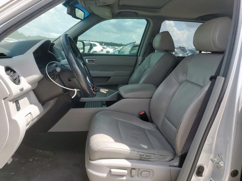 5FNYF3H56BB057181 - 2011 HONDA PILOT EXL ვერცხლისფერი ფოტო 7