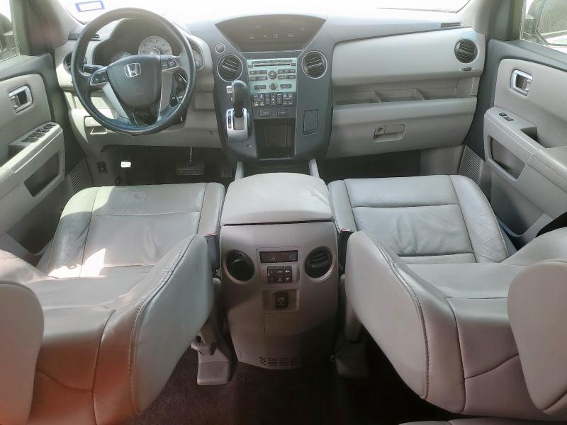 5FNYF3H56BB057181 - 2011 HONDA PILOT EXL ვერცხლისფერი ფოტო 8