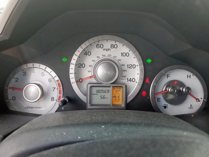 5FNYF3H56BB057181 - 2011 HONDA PILOT EXL ვერცხლისფერი ფოტო 9