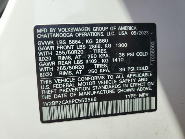 1V2BP2CA5PC555568 - 2023 VOLKSWAGEN ATLAS SEL Ağ foto 14