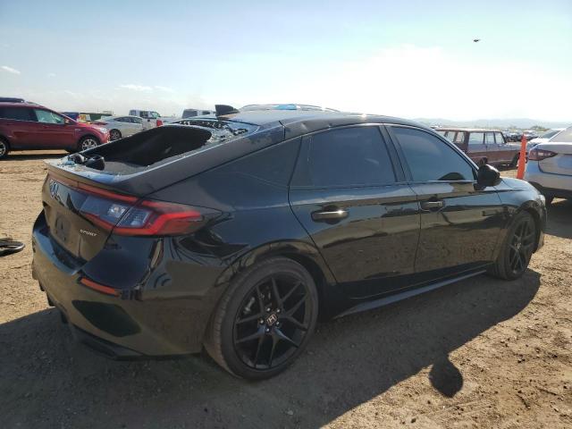19XFL2H81PE001974 - 2023 HONDA CIVIC SPORT Schwarz Foto 3