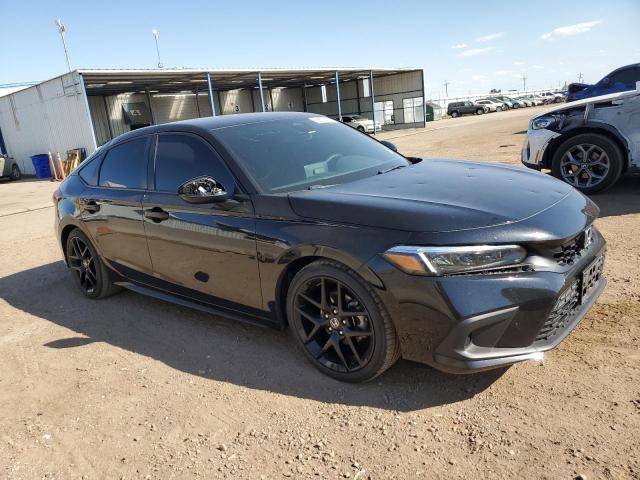 19XFL2H81PE001974 - 2023 HONDA CIVIC SPORT Schwarz Foto 4