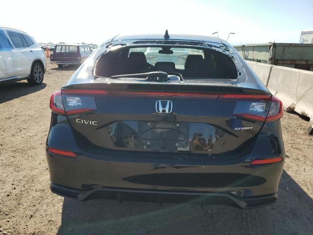 19XFL2H81PE001974 - 2023 HONDA CIVIC SPORT Schwarz Foto 6