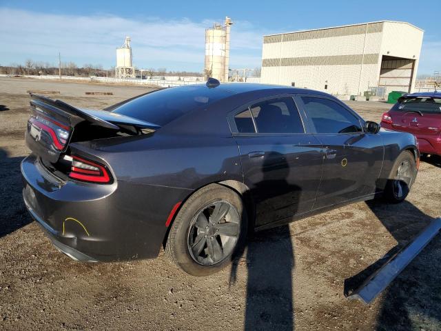 2C3CDXHG9GH179032 - 2016 DODGE CHARGER SXT GRAY photo 3