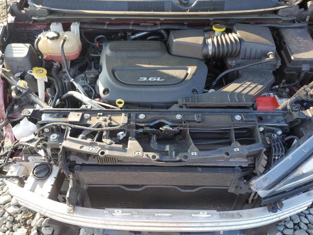 2C4RC1EG0HR720796 - 2017 CHRYSLER PACIFICA TOURING L PLUS BURGUNDY photo 12