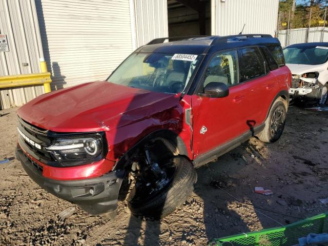 3FMCR9C6XMRB08215 - 2021 FORD BRONCO SPO OUTER BANKS RED photo 1