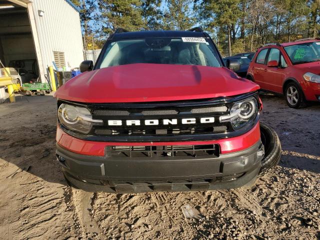 3FMCR9C6XMRB08215 - 2021 FORD BRONCO SPO OUTER BANKS RED photo 5