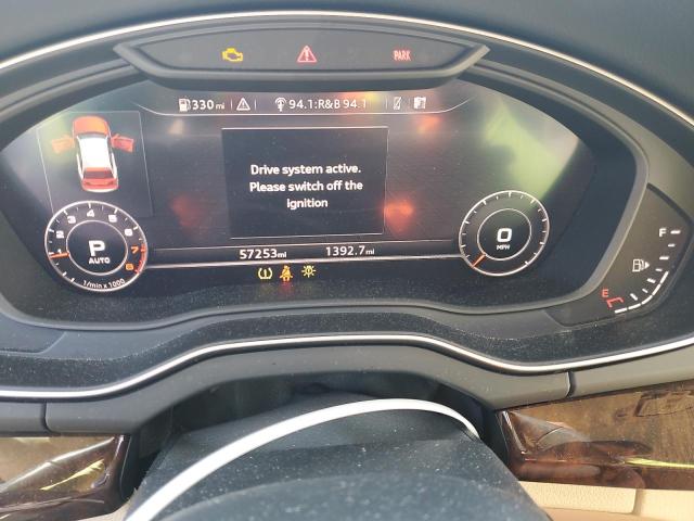 WA1BNAFY8K2069596 - 2019 AUDI Q5 PREMIUM PLUS WHITE photo 9