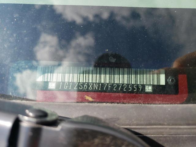 1G1ZS68N17F272559 - 2007 CHEVROLET MALIBU MAXX LS 勃艮第红 照片 12