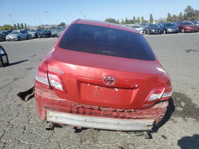 4T1BF3EK2AU069622 - 2010 TOYOTA CAMRY BASE RED photo 6