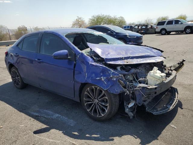 5YFBURHE3GP385894 - 2016 TOYOTA COROLLA L BLUE photo 4