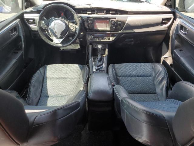 5YFBURHE3GP385894 - 2016 TOYOTA COROLLA L BLUE photo 8