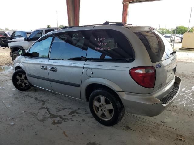 1D4GP45R96B516415 - 2006 DODGE CARAVAN SXT SILVER photo 2