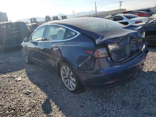 5YJ3E1EB4JF101009 - 2018 TESLA MODEL 3 BLUE photo 2