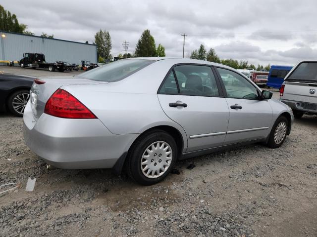 1HGCM561X7A174078 - 2007 HONDA ACCORD VALUE SILVER photo 3