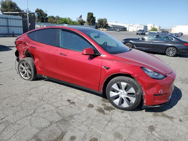 5YJYGDEE6MF215514 - 2021 TESLA MODEL Y Qırmızı foto 4