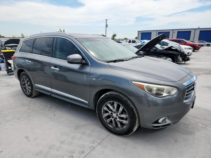 5N1AL0MNXFC527614 - 2015 INFINITI QX60 GRAY photo 4