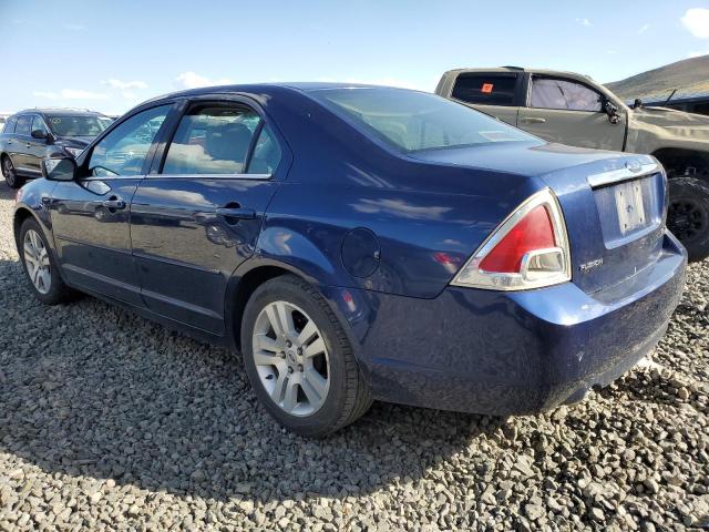 3FAHP08106R158879 - 2006 FORD FUSION SEL BLUE photo 2