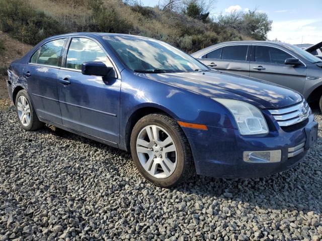 3FAHP08106R158879 - 2006 FORD FUSION SEL BLUE photo 4