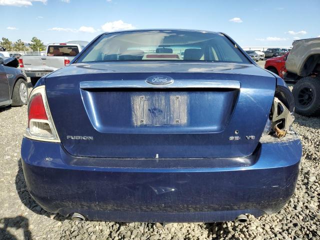 3FAHP08106R158879 - 2006 FORD FUSION SEL BLUE photo 6