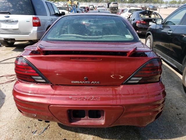 1G2NF52E31M556361 - 2001 PONTIAC GRAND AM SE1 RED photo 6