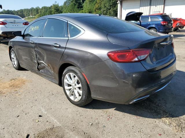 1C3CCCCG1FN517144 - 2015 CHRYSLER 200 C GRAY photo 2