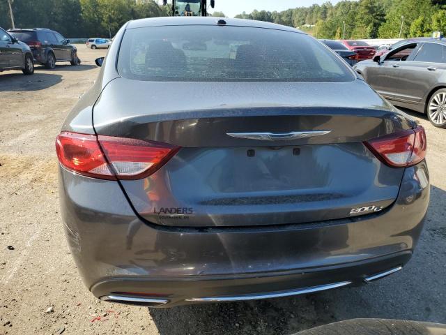 1C3CCCCG1FN517144 - 2015 CHRYSLER 200 C GRAY photo 6