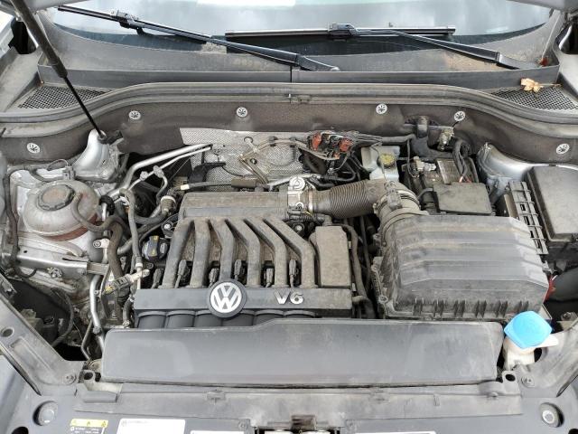 1V2MR2CA7KC505931 - 2019 VOLKSWAGEN ATLAS SEL SILVER photo 11