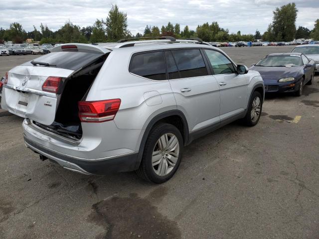1V2MR2CA7KC505931 - 2019 VOLKSWAGEN ATLAS SEL SILVER photo 3