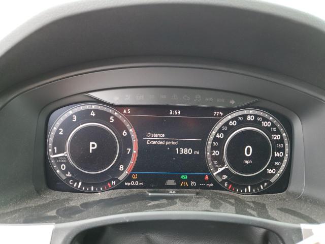 1V2MR2CA7KC505931 - 2019 VOLKSWAGEN ATLAS SEL SILVER photo 9