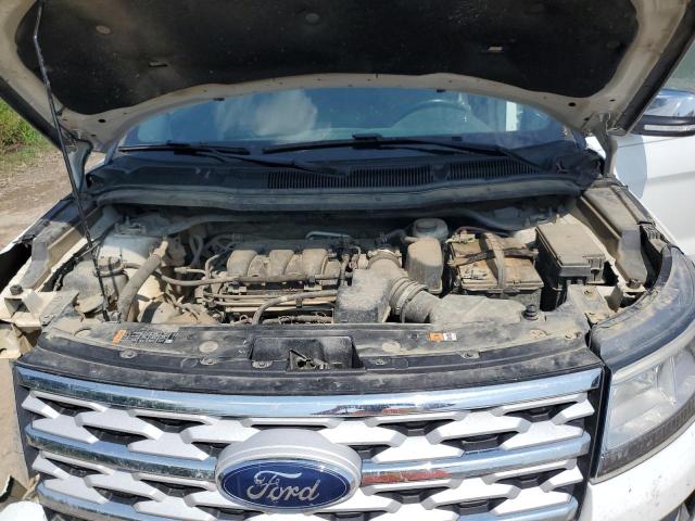 1FM5K8D88KGA07072 - 2019 FORD EXPLORER XLT Beyaz fotoğraf 12
