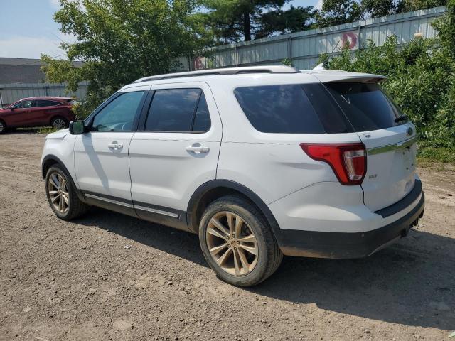 1FM5K8D88KGA07072 - 2019 FORD EXPLORER XLT Beyaz fotoğraf 2