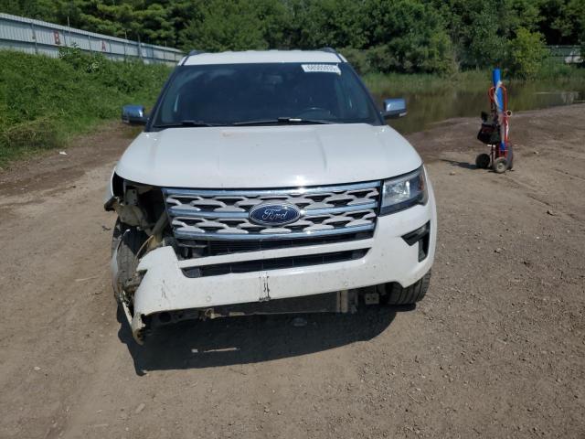 1FM5K8D88KGA07072 - 2019 FORD EXPLORER XLT Beyaz fotoğraf 5