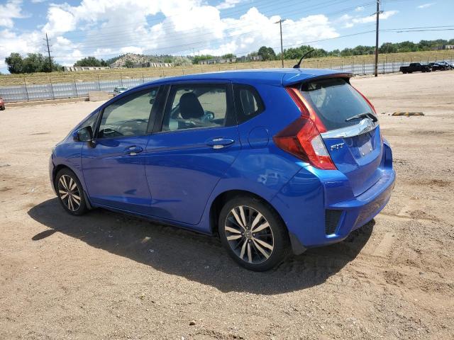 3HGGK5G88FM770049 - 2015 HONDA FIT EX BLUE photo 2