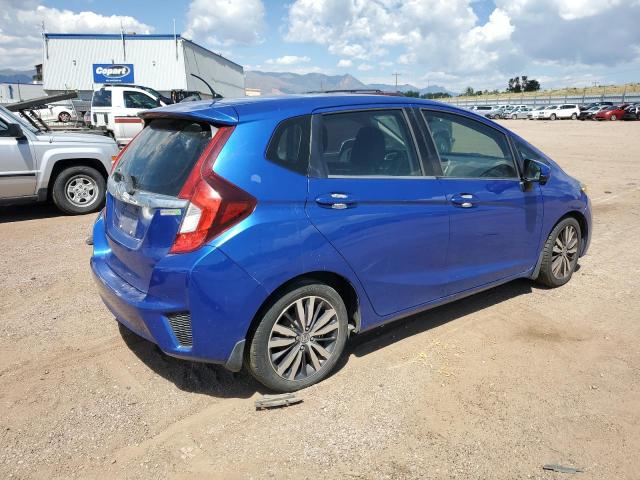 3HGGK5G88FM770049 - 2015 HONDA FIT EX BLUE photo 3