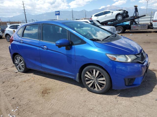 3HGGK5G88FM770049 - 2015 HONDA FIT EX BLUE photo 4
