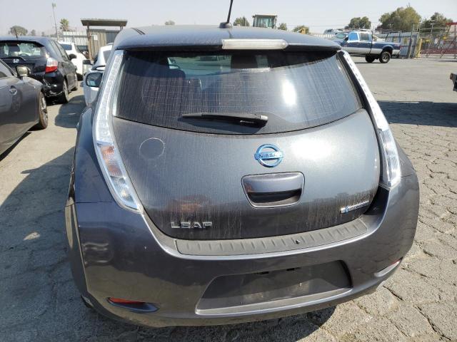 1N4AZ0CP4DC404559 - 2013 NISSAN LEAF S CHARCOAL photo 6