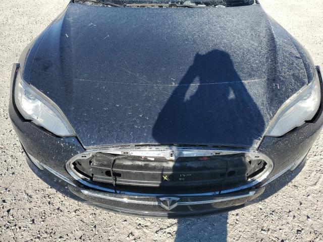 5YJSA1S13EFP51202 - 2014 TESLA MODEL S Սև լուսանկար 11