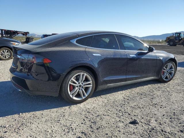 5YJSA1S13EFP51202 - 2014 TESLA MODEL S Սև լուսանկար 3