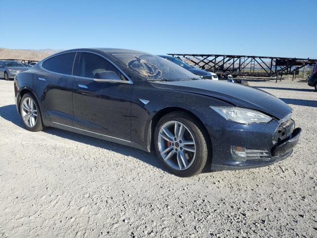 5YJSA1S13EFP51202 - 2014 TESLA MODEL S Սև լուսանկար 4