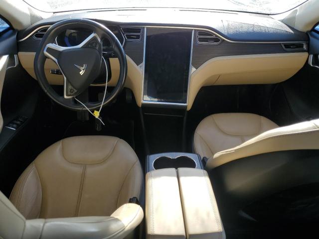 5YJSA1S13EFP51202 - 2014 TESLA MODEL S Սև լուսանկար 8
