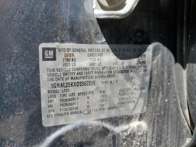 3GNAL2EKXDS562298 - 2013 CHEVROLET CAPTIVA LS 灰色 照片 13