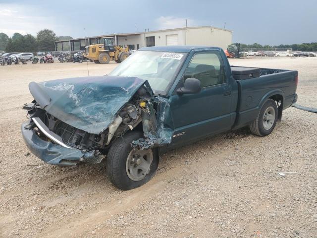 1GCCS1444T8153139 - 1996 CHEVROLET S TRUCK S10 GREEN photo 1