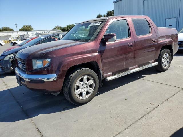 2HJYK16447H527604 - 2007 HONDA RIDGELINE RTS PURPLE photo 1