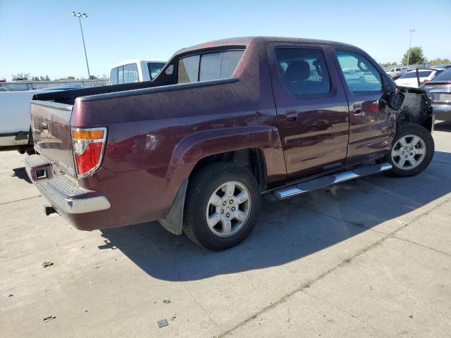 2HJYK16447H527604 - 2007 HONDA RIDGELINE RTS PURPLE photo 3