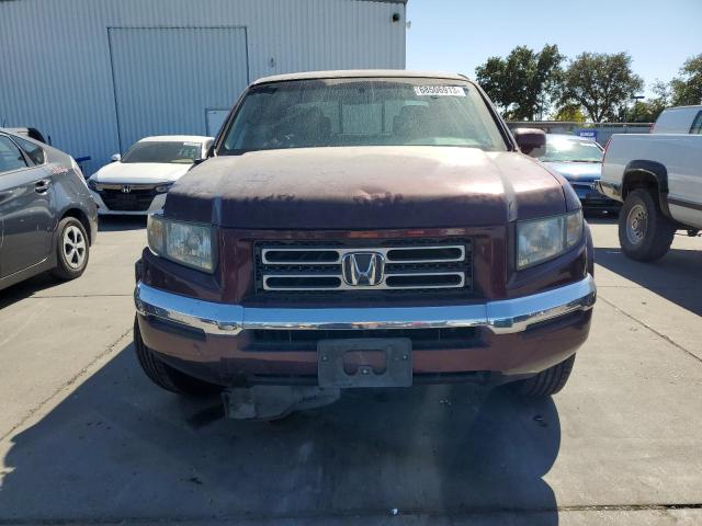 2HJYK16447H527604 - 2007 HONDA RIDGELINE RTS PURPLE photo 5